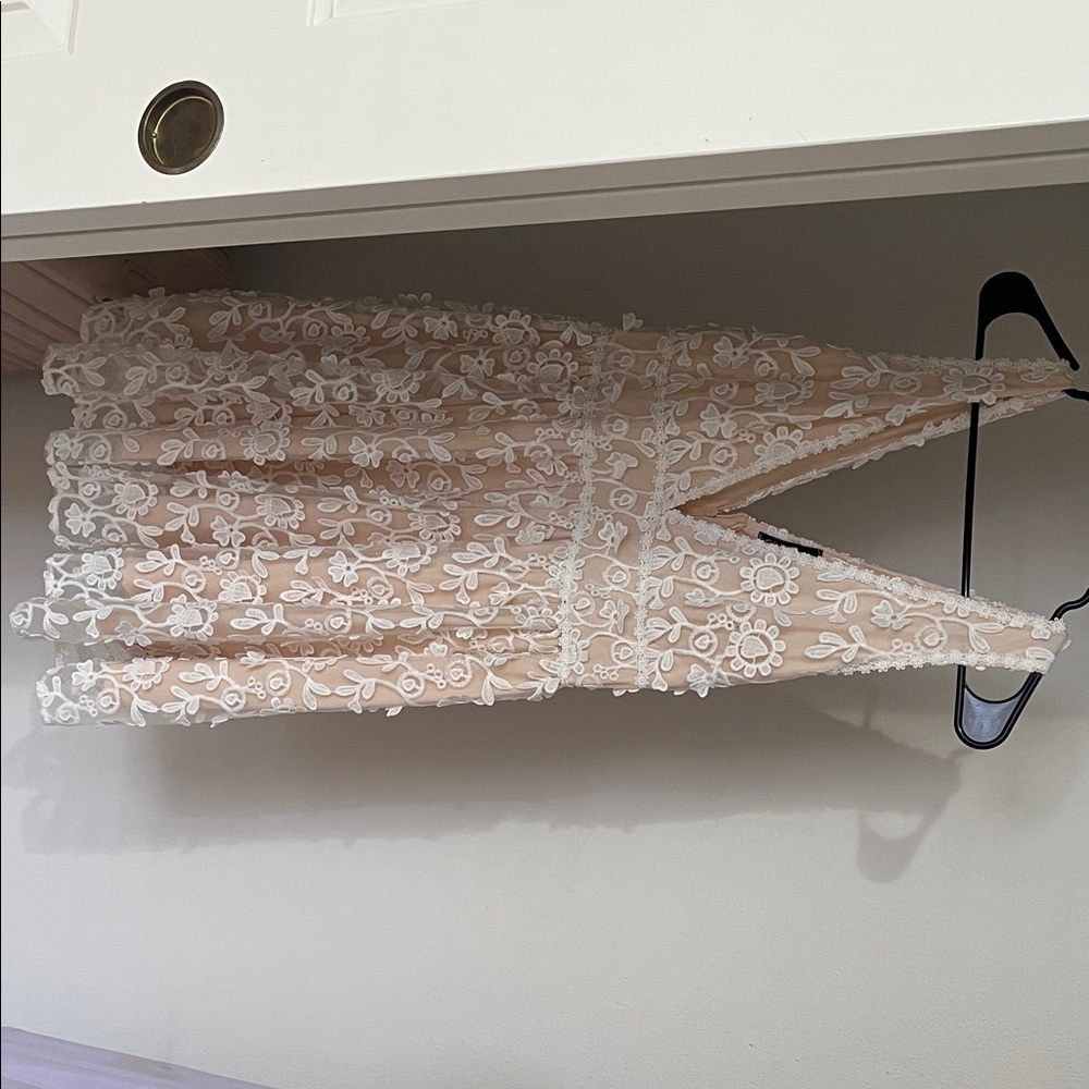 Elegant Lace Floral Dress